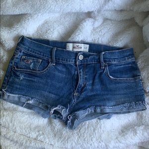 Hollister Denim short shorts